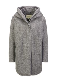 ONLY CARMAKOMA - Mantel, Kapuze, für Damen - 179074 DARK GREY