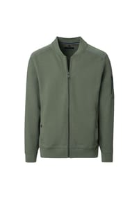 CASAMODA - Herren Sweatjacke uni - Grün