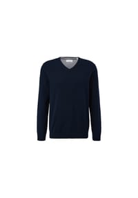 s.Oliver - Strickpullover, Baumwolle, für Herren - Schwarz