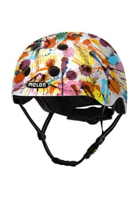 melon® - City-Fahrradhelm "All Stars", jackson p matt - weiß