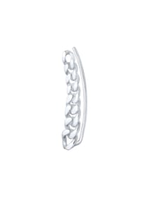 elli. - Ohrringe Single Earclimber Basic Blogger Trend 925 Silber - Gold