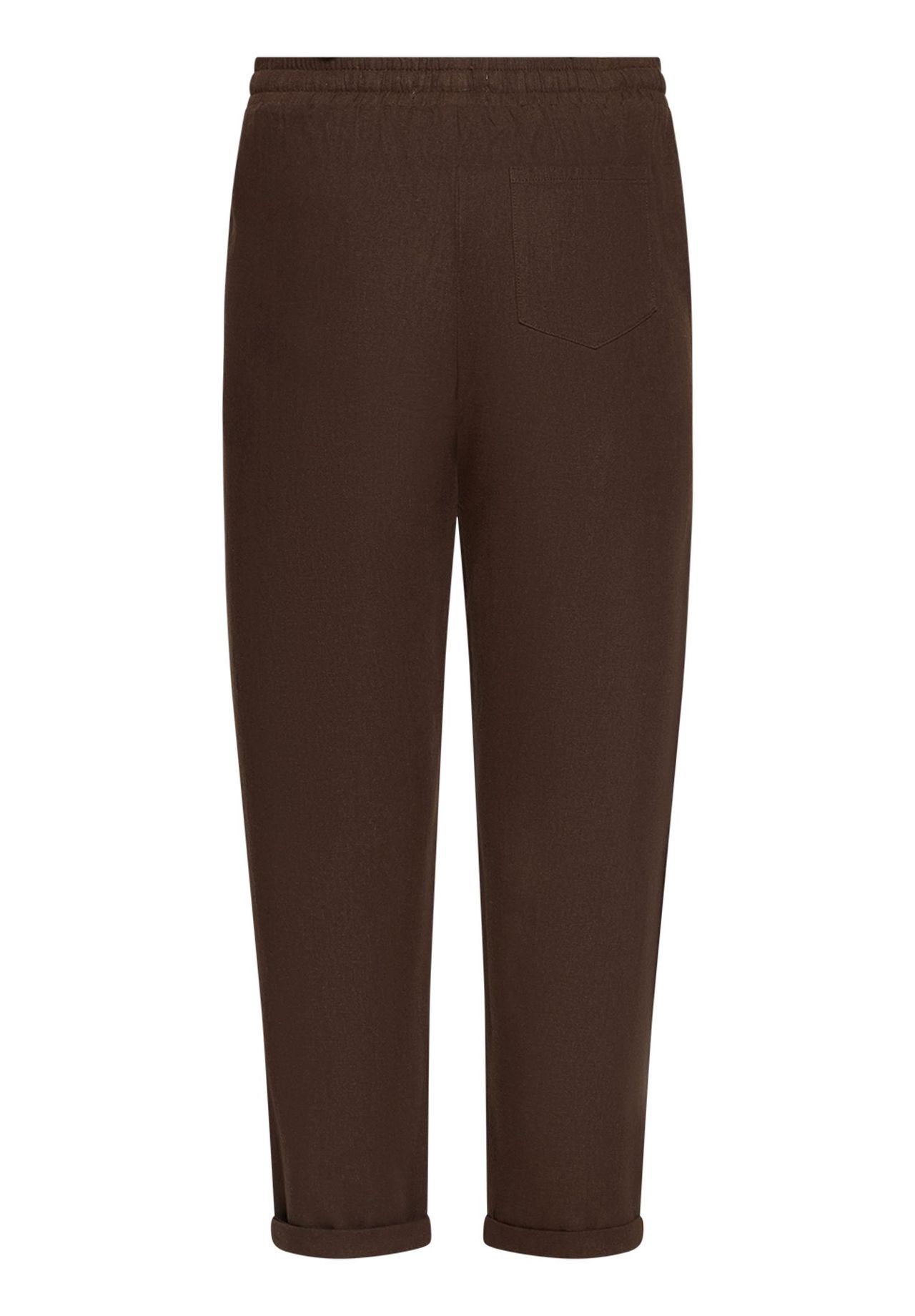 Cartoon Stoffhose, Leinenanteil, FüR Damen, Braun, 40