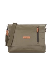 GREEN BURRY Aviator - Aviator Messenger 39 cm Laptopfach - black