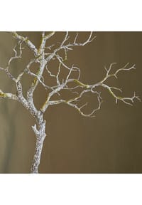 LOBERON Deko-Zweig Orélie grau/grün Kunst- & Trockenblumen