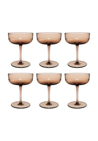 like. by Villeroy & Boch Sektschalen / Dessertschalen Like Glass 100 ml 6er Set - LIKE GLASS - blau