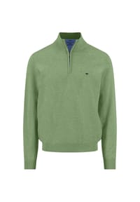 FYNCH-HATTON® - Troyer-Zip, Superfine, 740  AVOCADO, M - 824 NEW OFFWHITE