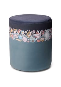 ESSENZA - Pouf Veroniq - Balsam green