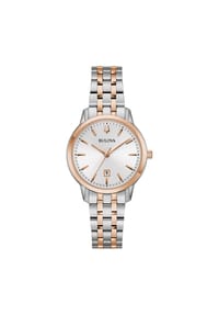 BULOVA SUTTON - Damen-Armbanduhr "98M137" - WEISS