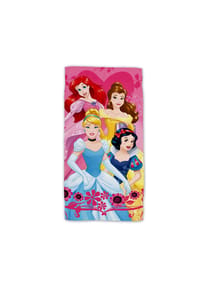 COFI - Princess Baumwolle Strandtuch Frottee Badetuch mit Premium Druck - Mehrfarbig 70x140 cm