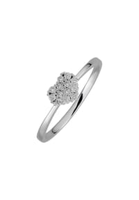 LYOMI - Ring 585/- Gold 13 Diamant Lab Grown 0,15ct. - weiß