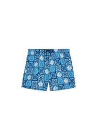 HOM - Badeshorts Maiolica, Tunnelzug, für Herren - 40P0BI BLUE PRINT