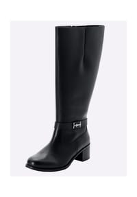 sheego - Weitschaftstiefel - schwarz