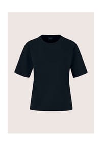 MADELEINE - Baumwollshirt im Komfort-Fit - marine