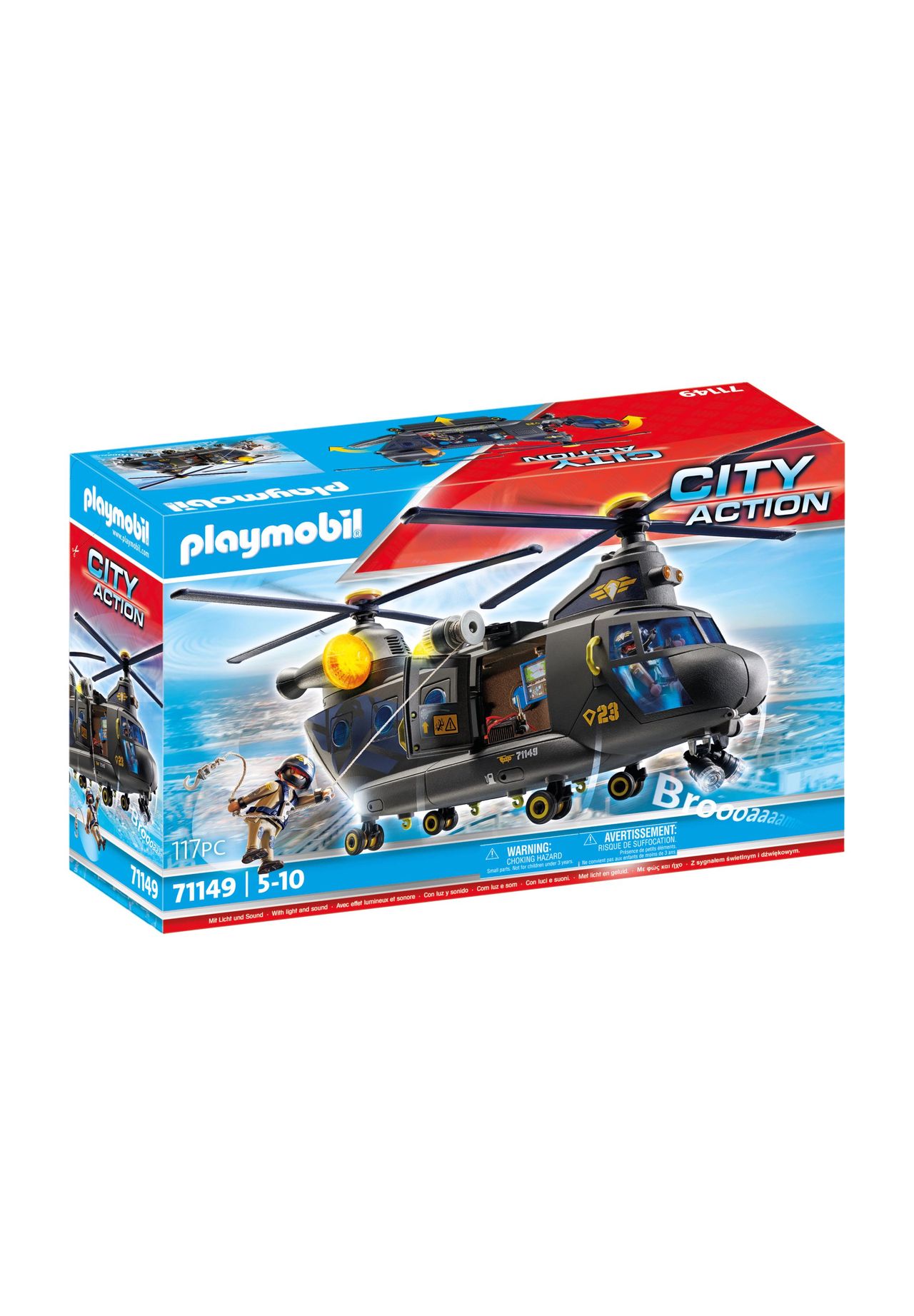 PLAYMOBIL® 71149 City Action - SWAT-Rettungshelikopter - Image 14