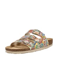 ROHDE - Veloursleder Pantoletten - Multi
