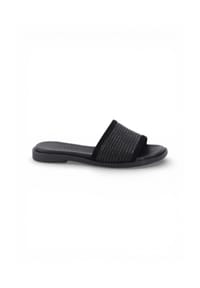 Apple of Eden - Sandale ARIANA Hochwertige Ledersandale mit modernem Design - BLACK