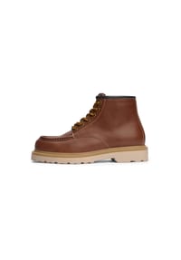 TOMMY Jeans - Schnürstiefel, Nappaleder, für Herren - GUA BROWN