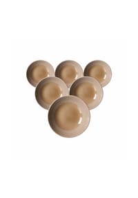 Ritzenhoff & Breker Suppenteller Banda ø 20 cm 6er Set - BANDA - beige