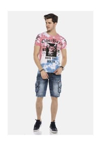 CIPO & BAXX® - Bermuda & Short aus reiner Baumwolle - BLUE