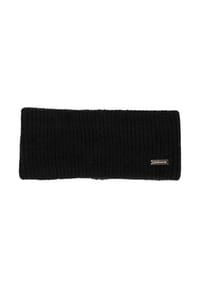 ENDURANCE ATHLECIA - Stirnband Kotoko aus weichem, dehnbarem Materialmix mit Wolle - 1001 Black