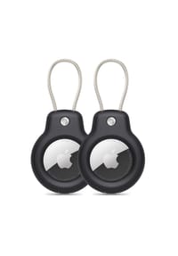 COFI - Tech-Protect Rough Vein 2er-Pack Hülle für Apple AirTag Schwarz - Schwarz 5 x 3 x 1 cm