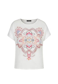 IVKO - Pullover mit Ornamentmuster - WHITE