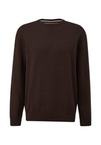 s.Oliver - Pullover Basic - Dunkelbraun