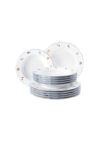 Seltmann Weiden Tafelservice, 12-teilig - Sonate - WEISS