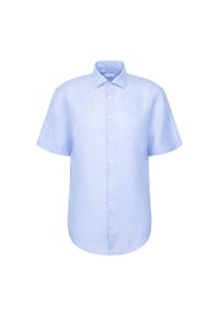 seidensticker - Leinenhemd Schwarze Rose - Light Blue (0012)