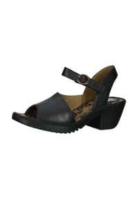 Fly London - Leder Sandalen - Schwarz