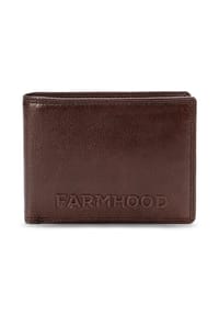 FARMHOOD Memphis - Memphis Geldbörse RFID Schutz Leder 12.5 cm - black