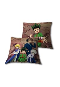 COFI - Hunter x Hunter Kopfkissen – Stylisches Anime-Kissen für Schlafzimmer - Mehrfarbig 35x35 cm