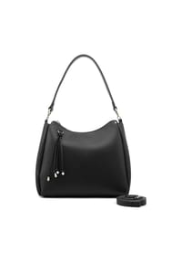 SEIDENFELT SANDVE COLLECTION - Hobo Tasche Midi "Sandve" - BLACK