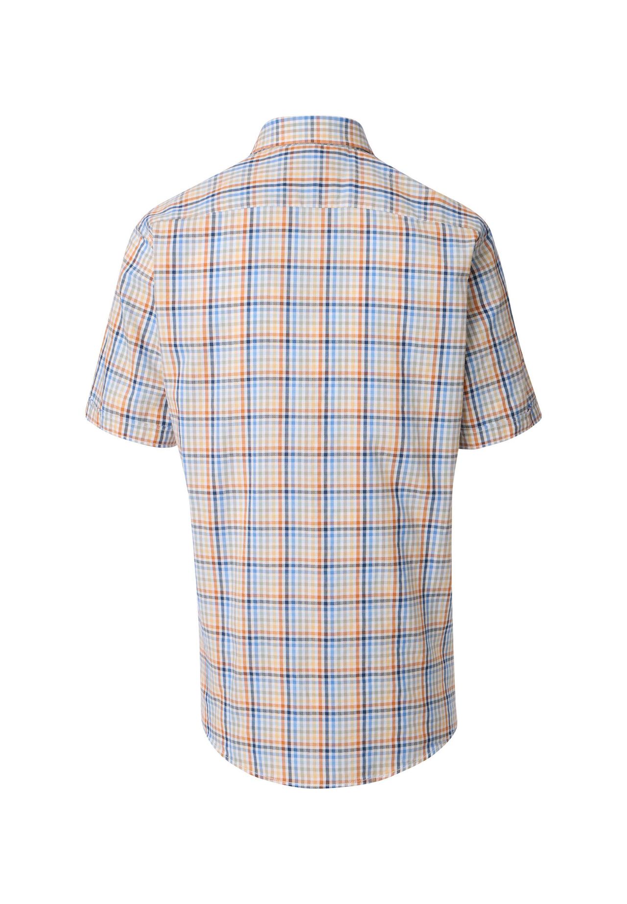 Casamoda Freizeithemd, Comfort Fit, Kurzarm, Kent-Kragen, FüR Herren, Orange, 3XL