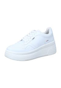 rieker - Sneaker, Plateauabsatz, Ziernähte, für Damen - 0 WEISS