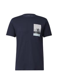 STREET ONE MEN - T-Shirt, Baumwolle, für Herren - 36779 DARK NAVY B