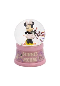 Disney - Disney Minnie Mouse Schneekugel aus Glas für Sammlung Deko und - Rosa 9,5x7x7 cm