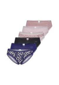 sloggi - Mini Slip 6er Pack GO Crush - Cameo brown
