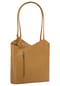 Cluty Shopper Rucksack Kombination Echt Leder, Made In Italy Bild 3