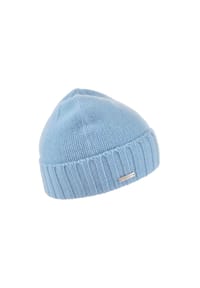 SEEBERGER - Cashmere Aufschlagmütze  16207-2 - 10 SCHWARZ