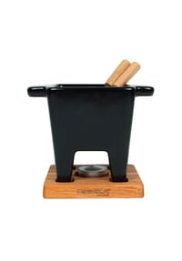 BOSKA - Tapas Fondue Set Nero, 5-tlg., 300 ml - Silberfarben