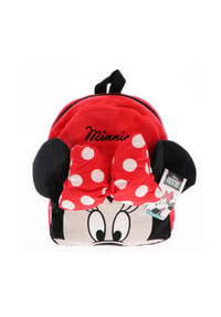 Disney - Disney Minnie Mouse Kinder Rucksack aus weichem Plüschmaterial - 