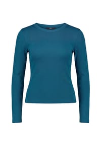 zero - Rundhals-Shirt figurbetont - Chocolate Plum