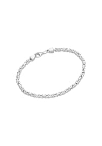 SMART JEWEL® - Armband Königskette massiv, Silber 925 - silber