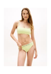 TOMMY HILFIGER - Bustier-Bikini, schmale Träger, für Damen - ZJE FADED FLRURO