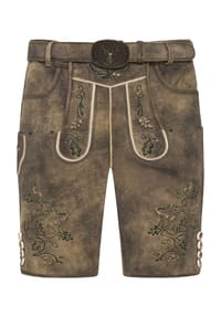 STOCKERPOINT - Lederhose Harald, Stickerei, für Herren - KORN GESPECKT