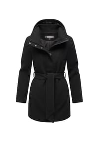 MARIKOO® - Kurzmantel Katalinaa 16 - Anthracite