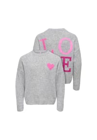 KIDSONLY - Strickpullover ABBY LOVE Pullover - blau