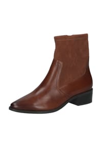 Caprice - Leder/Textil Stiefelette - Cognac