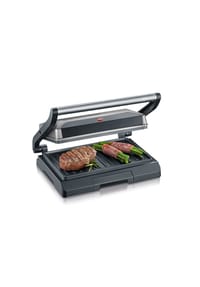 SEVERIN - Kontraktgrill "KG 2394" - GR-METAL-SCHW/EDEL